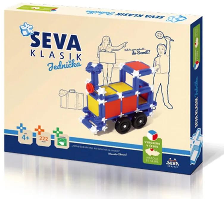 Stavebnice SEVA KLASIK Jednička 222 ks
