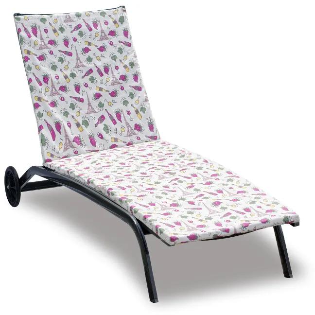 Bellatex Polstr na plážové lehátko 60x180 cm, potah na zip, víno zahradní lehátka od výrobce Houe Bellatex Polstr na plážové lehátko 60x180 cm, potah na zip, víno