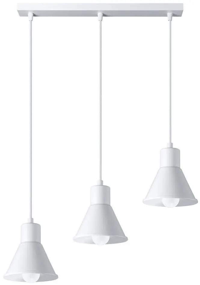 Sollux Sollux SL.0984 - Lustr na lanku TALEJA 3xE27/60W/230V bílá SLX0860