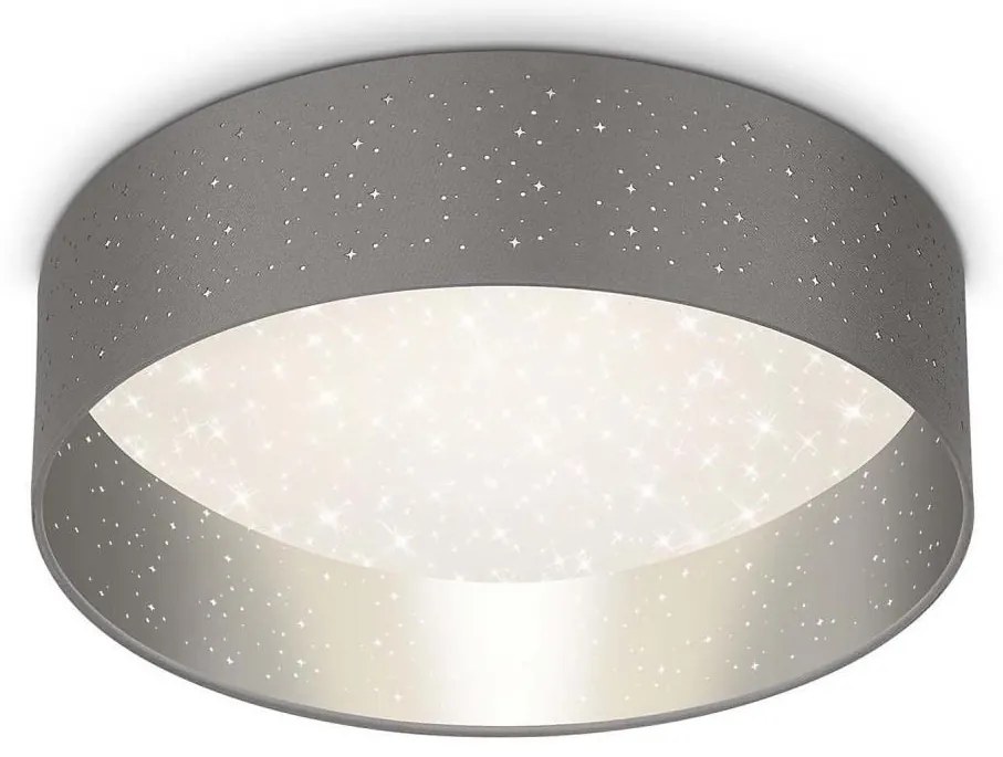 Briloner Briloner 3882-014 - LED Stropní svítidlo MAILA STARRY LED/18W/230V šedá/stříbrná BL1548 Briloner Briloner 3882-014 - LED Stropní svítidlo MAILA STARRY LED/18W/230V šedá/stříbrná BL1548