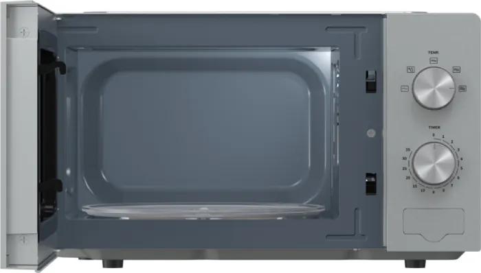 Mikrovlnná trouba Hisense H20MOMP1 / 700 W / 20 l / stříbrná