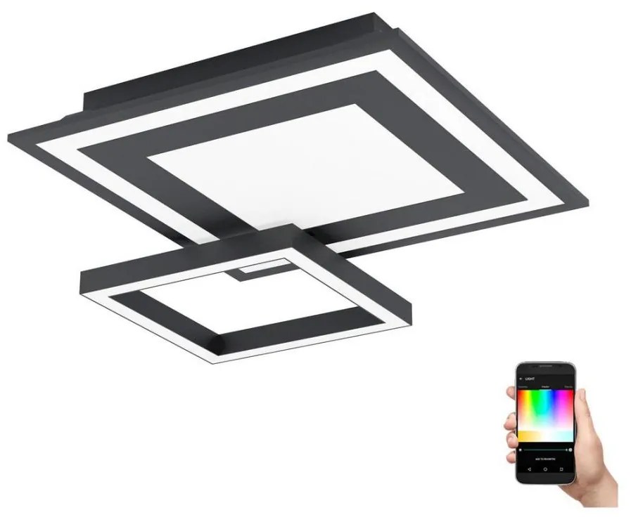 Eglo Eglo 99312 - LED RGB Stmívatelné stropní svítidlo SAVATAEILA-C LED/20W/230V EG99312