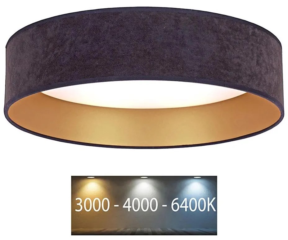 Brilagi Brilagi - LED Stropní svítidlo VELVET LED/12W/230V pr. 30 cm 3000K/4000K/6400K BG0299 Brilagi Brilagi - LED Stropní svítidlo VELVET LED/12W/230V pr. 30 cm 3000K/4000K/6400K BG0299