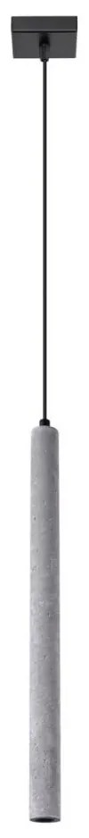 Sollux Sollux SL.1271 - Lustr na lanku PASTELO 1xG9/8W/230V beton SLX0962