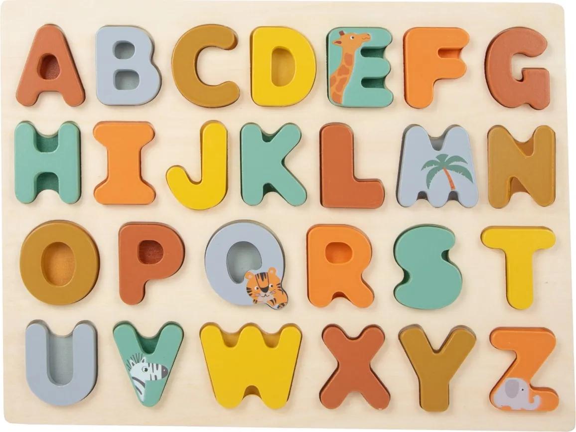 Vkládací puzzle abeceda ALPHABET