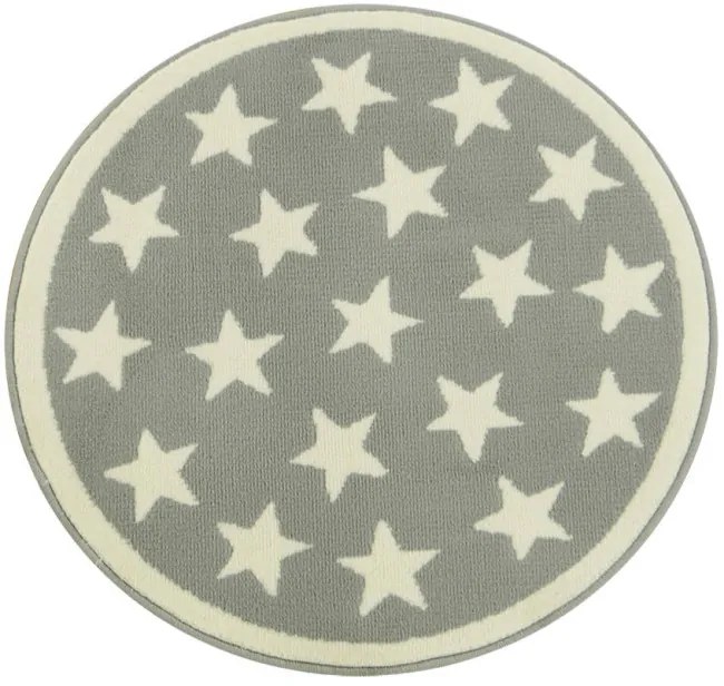 Dětský koberec Kids 533909/89933 hvězdičky, krémový Biano.cz