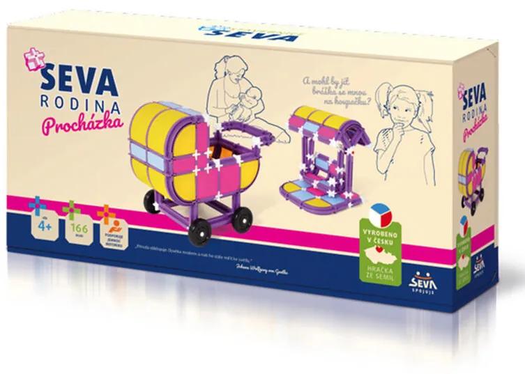 Stavebnice SEVA RODINA Procházka 166 ks