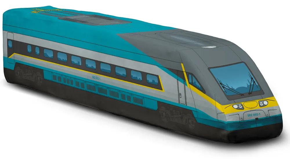 Plyšový vláček Pendolino