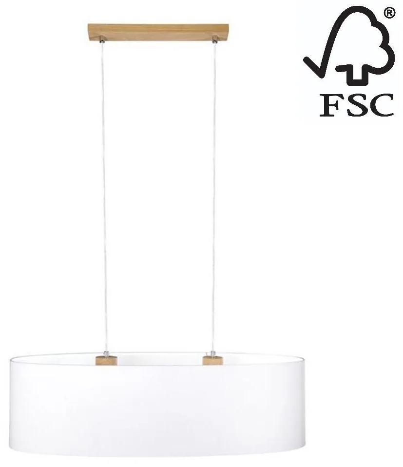 Spot-Light Spot-Light 17380274 - Lustr na lanku DOVE 2xE27/40W/230V dub SP1022