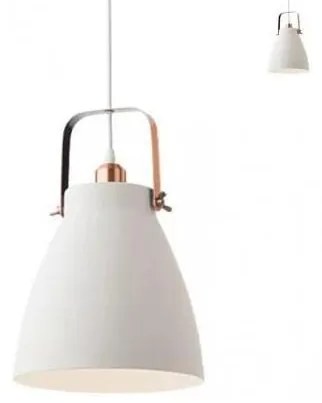 Redo Redo 01-1311 - Lustr na lanku ARNE 1xE27/42W/230V bílá UN1408