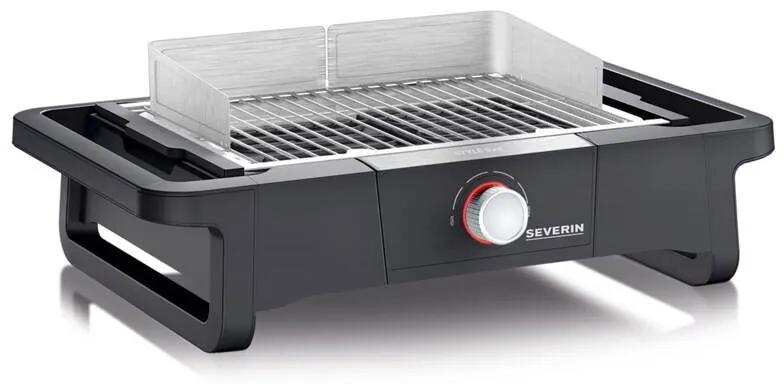 Stolní elektrický gril Severin Style Evo PG 8123 / výkon 2300 W / 1,5 m kabel