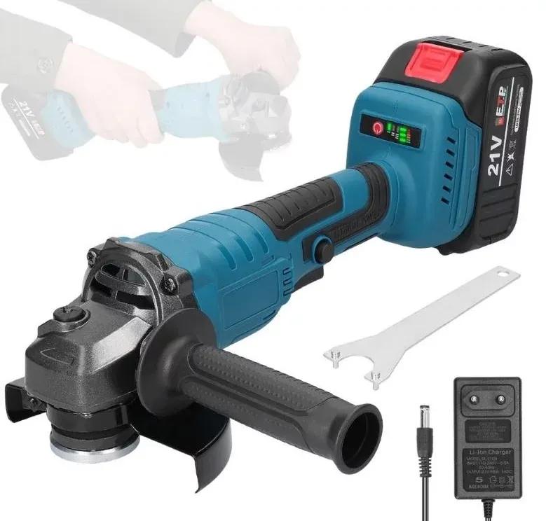 Grita Aku úhlová flexa GRITA HT-6604 + 2x vysokokapacitní baterie 21 V + praktický kufr