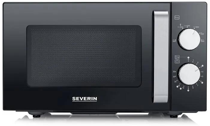 Mikrovlnná trouba Severin MW 7761 / 800 W / 20 l / 6 úrovní výkonu / černá