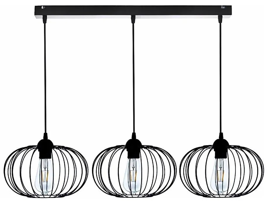 Belis Lustr na lanku BOCCA 3xE27/60W/230V BE0004