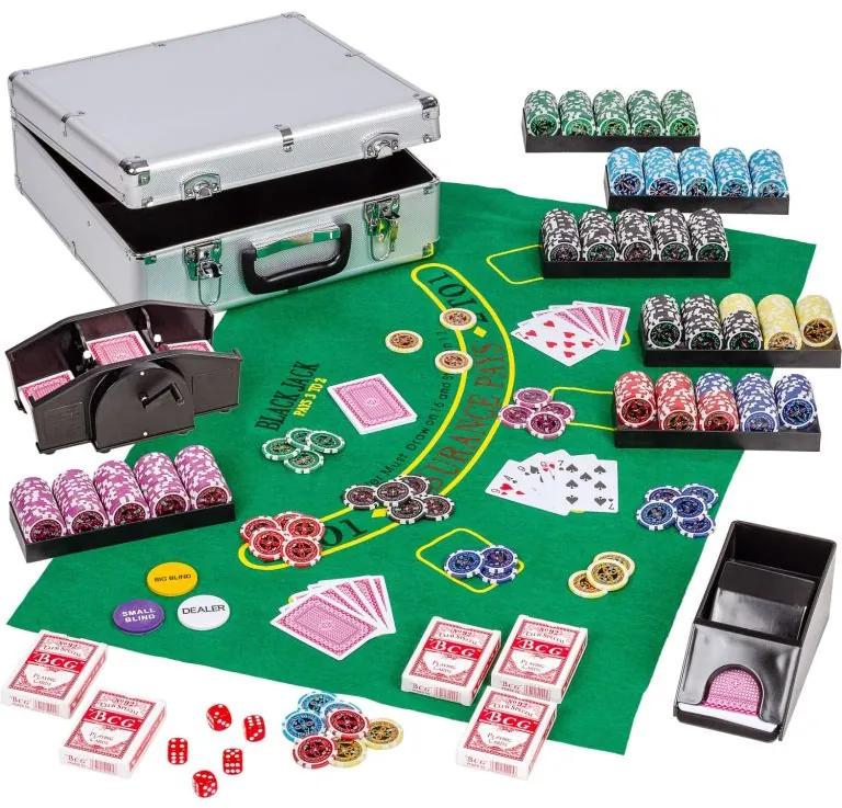73933 Poker set, 600 žetonů