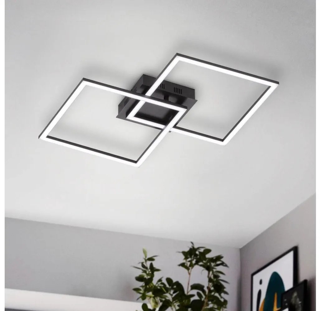 Eglo Eglo 75553 - LED Stmívatelný přisazený lustr PALMAVES LED/28W/230V 3000-6500K+DO EG75553