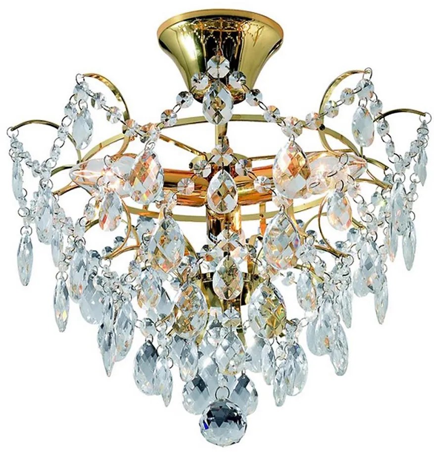 Markslöjd Markslöjd 100538 - Křišťálový přisazený lustr ROSENDAL 3xE14/40W/230V ML0609