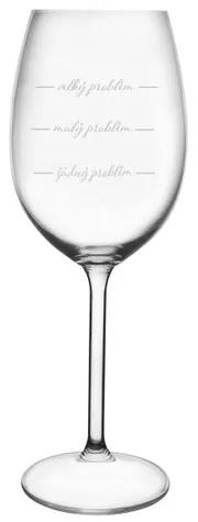 Sklenice Problém 0,45 l víno 1 ks