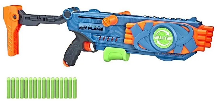 Výrobce po 1 ks Nerf - Dětská pistole Elite 2.0 Flip-16 s příslušenstvím P5264