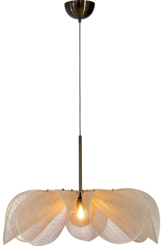 Markslöjd Markslöjd 108661 - Lustr na lanku STYRKA 1xE27/40W/230V pr. 75 cm béžová ML1467