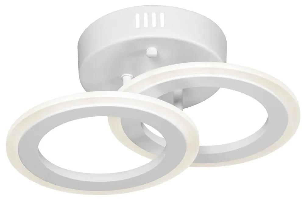 Venti Přisazený lustr 2xLED/18W/230V bílá VE0405