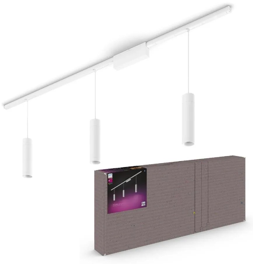 Philips Philips - SADA 3x LED RGB Stmívatelný lustr do lištového systému Hue LED RGB/15,6W/230V P5196
