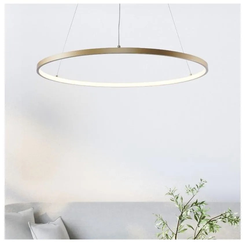 Zuma Line Zuma Line 2023201-GD80 - LED Lustr na lanku BRENO LED/36W/230V 3000/4000/6000K ZL0514