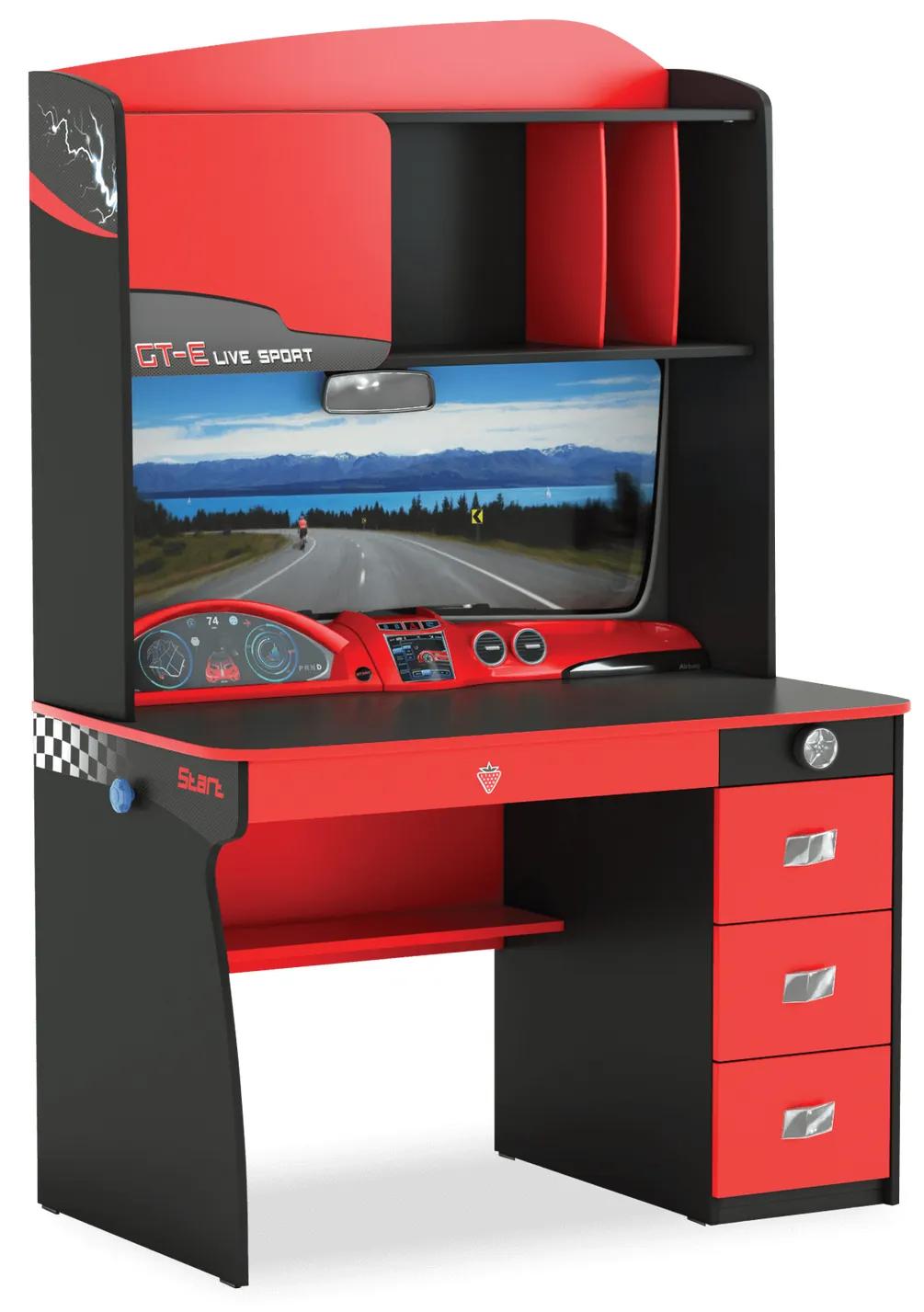 Čilek Psací stůl s nástavcem smart Champion Racer Čilek Psací stůl s nástavcem smart Champion Racer