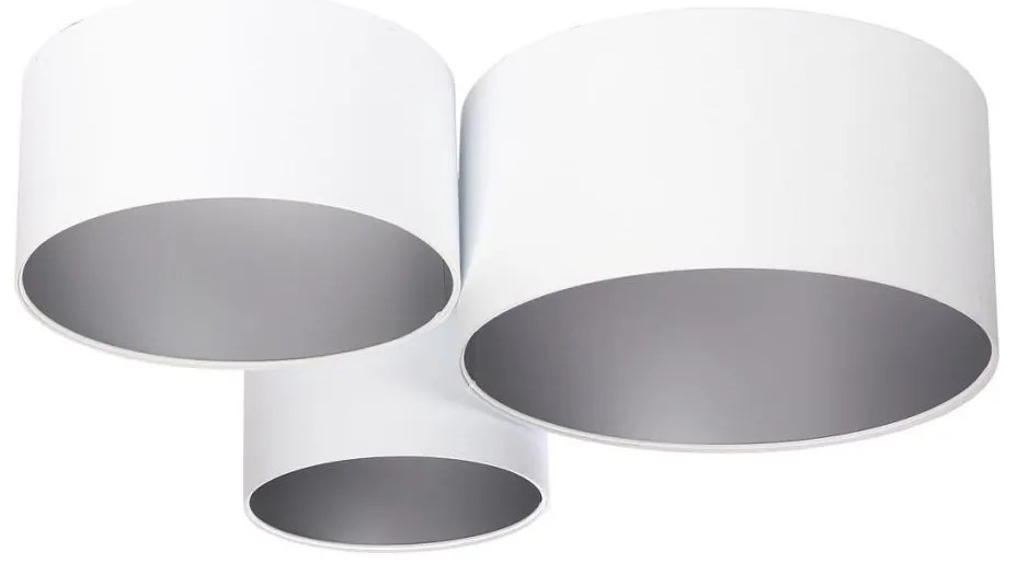 BPS Koncept Stropní svítidlo SPACE 3xE27/60W/230V bílá/stříbrná BS0529 BPS Koncept Stropní svítidlo SPACE 3xE27/60W/230V bílá/stříbrná BS0529