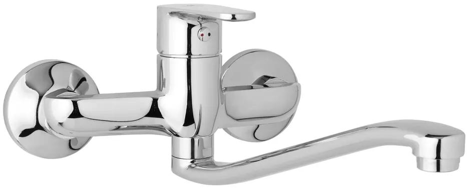 JB Sanitary D10 35 20/150 Tira Dřezová nástěnná baterie, ramínko ploché S 250 mm 8596043002399