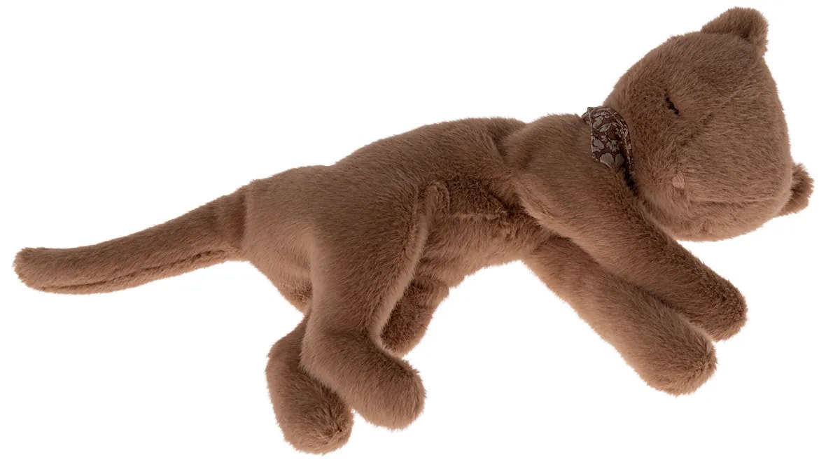 Maileg Plyšová kočička Kitten Plush Nougat