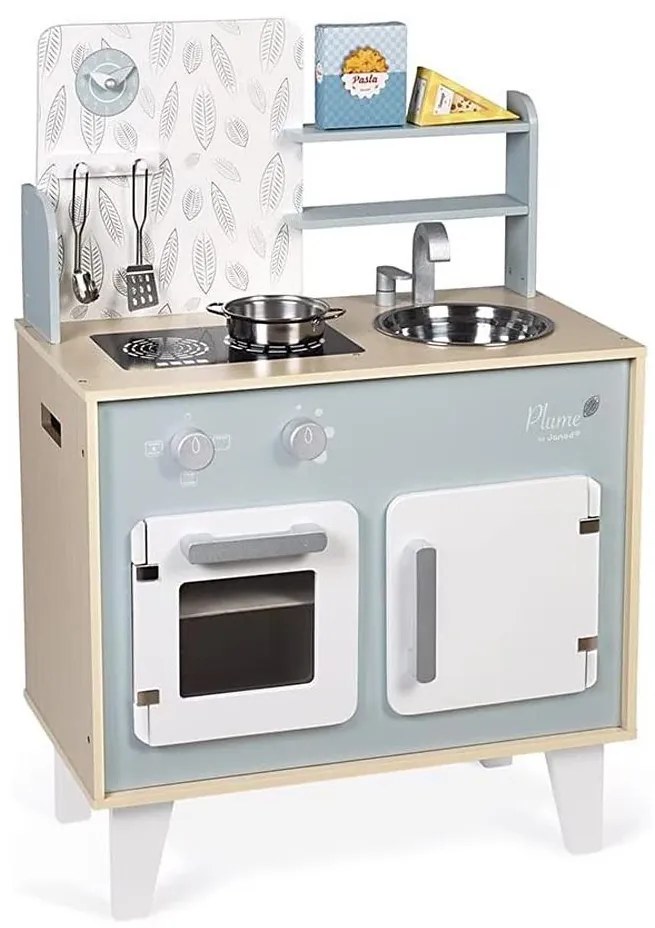 Janod Janod - Dřevěná kuchyňka PLUME modrá LS0050