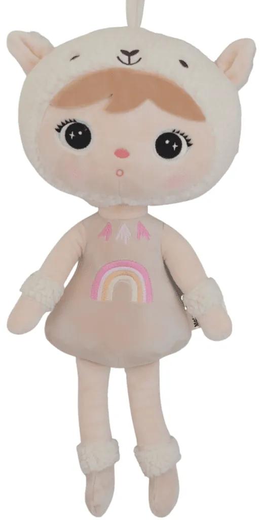 Usínáček - Panenka béžová alpaka 48cm