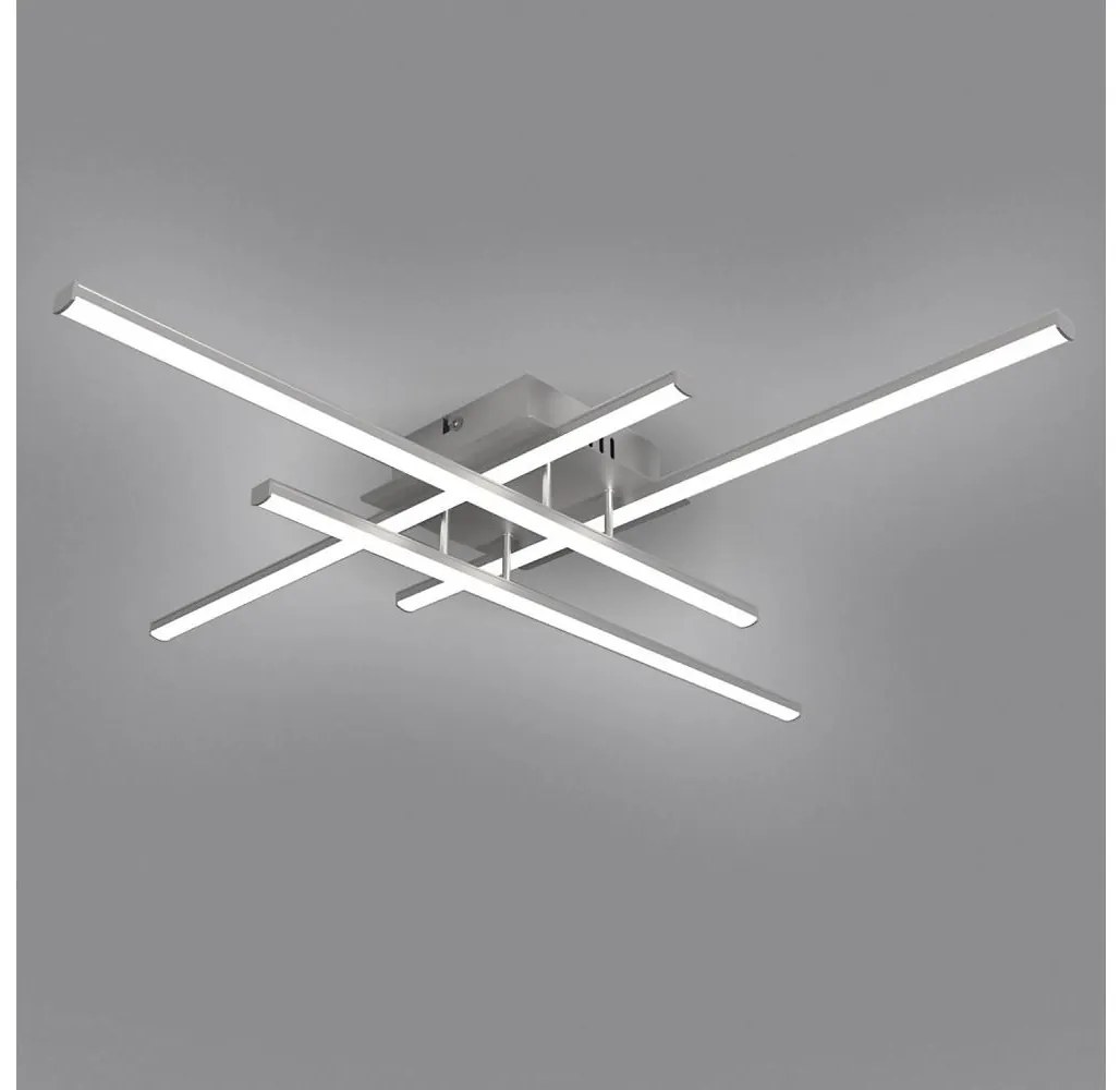 Brilagi Brilagi - LED Stropní svítidlo STRIPES LED/37W/230V stříbrná BG0612 Brilagi Brilagi - LED Stropní svítidlo STRIPES LED/37W/230V stříbrná BG0612