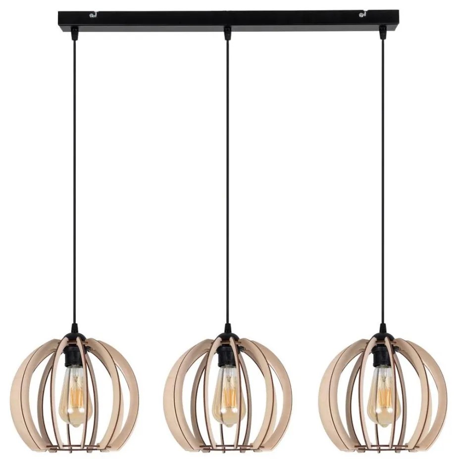 Belis Lustr na lanku DORO 3xE27/60W/230V BE0557