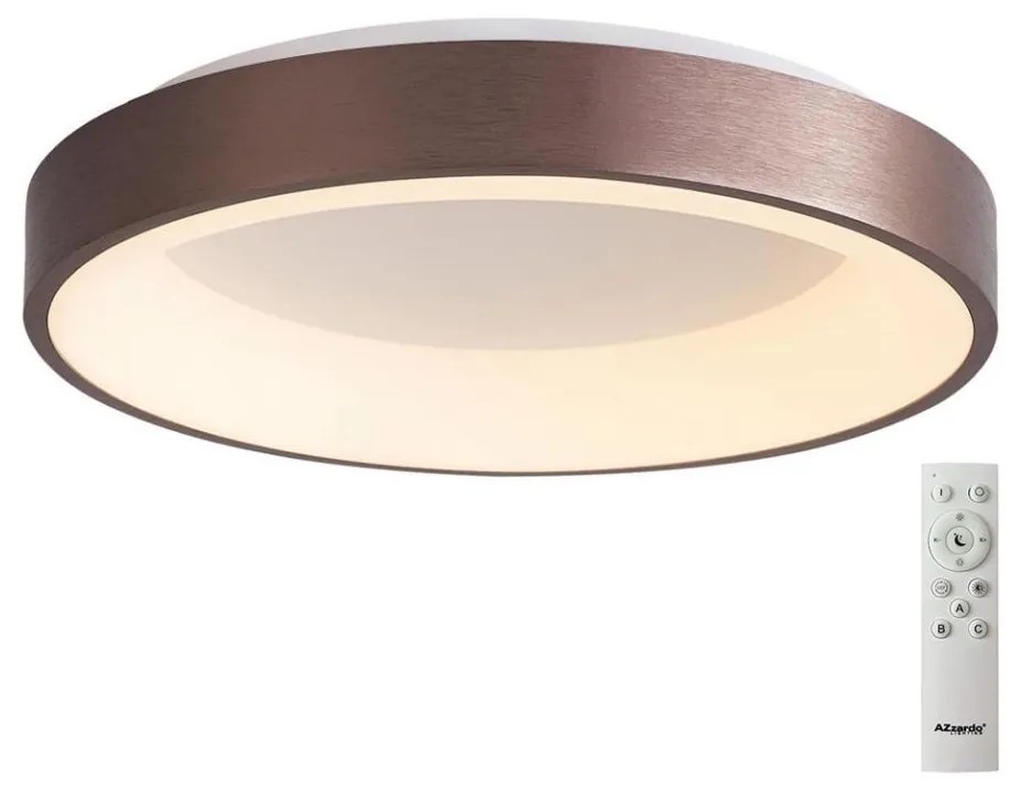 Azzardo Azzardo AZ4990-LED Stmívatelné stropní svítidlo SANTANA LED/50W/230V hnědá+DO AZ4990 Azzardo Azzardo AZ4990-LED Stmívatelné stropní svítidlo SANTANA LED/50W/230V hnědá+DO AZ4990