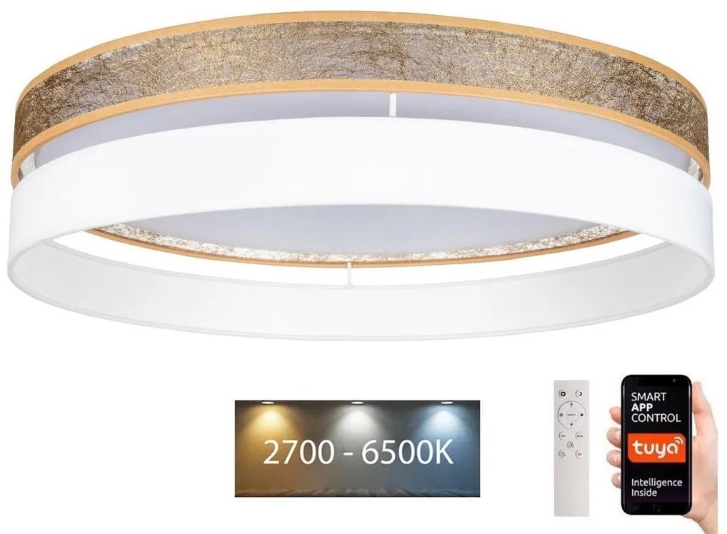 Belis LED Stmívatelné stropní svítidlo LIMA LED/36W/230V Wi-Fi Tuya + DO bílá/zlatá BE0879 Belis LED Stmívatelné stropní svítidlo LIMA LED/36W/230V Wi-Fi Tuya + DO bílá/zlatá BE0879