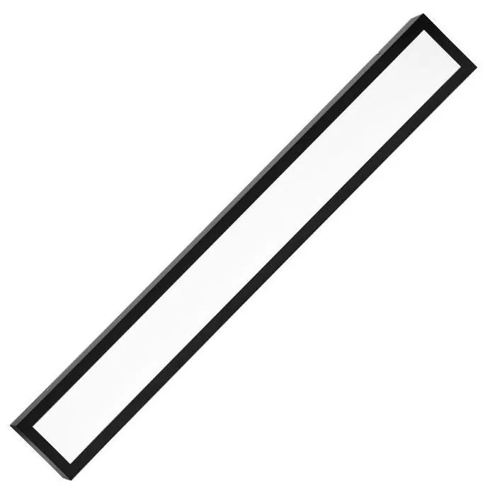 Ecolite Ecolite TL1902-36W/CR - LED Stropní svítidlo LED/36W/230V 4100K 124 cm černá EC0401