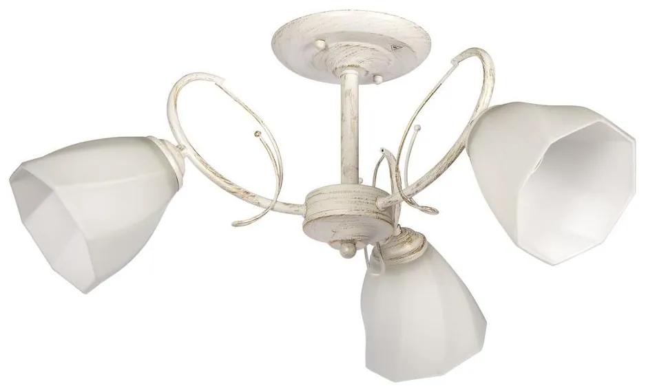 Venti Lustr na tyči 3xE27/60W/230V bílá VE0108