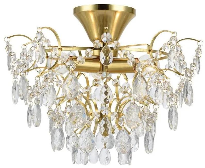 Markslöjd Markslöjd 106546 - Lustr přisazený SOFIERO 3xE14/40W/230V zlatá ML1389