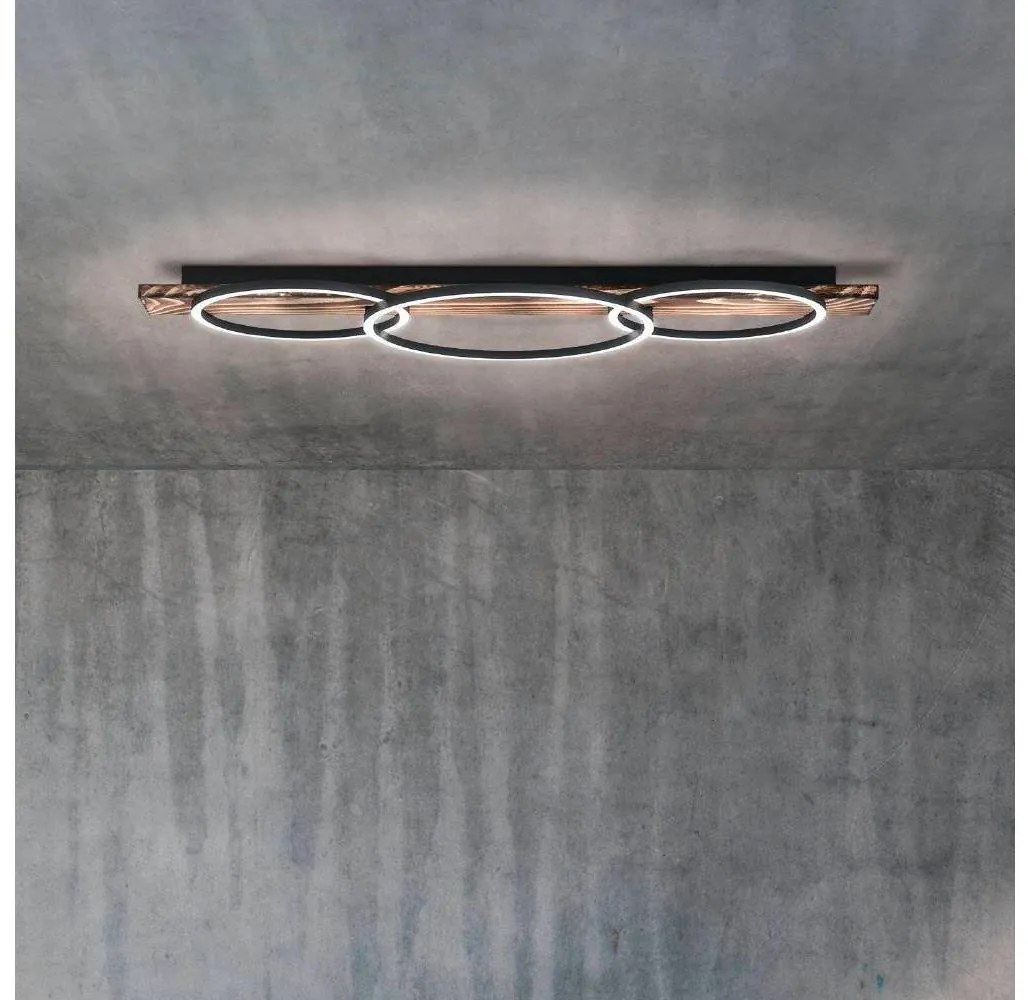 Eglo Eglo 99413 - LED Stropní svítidlo BOYAL 2xLED/12W/230V + LED/12W EG99413