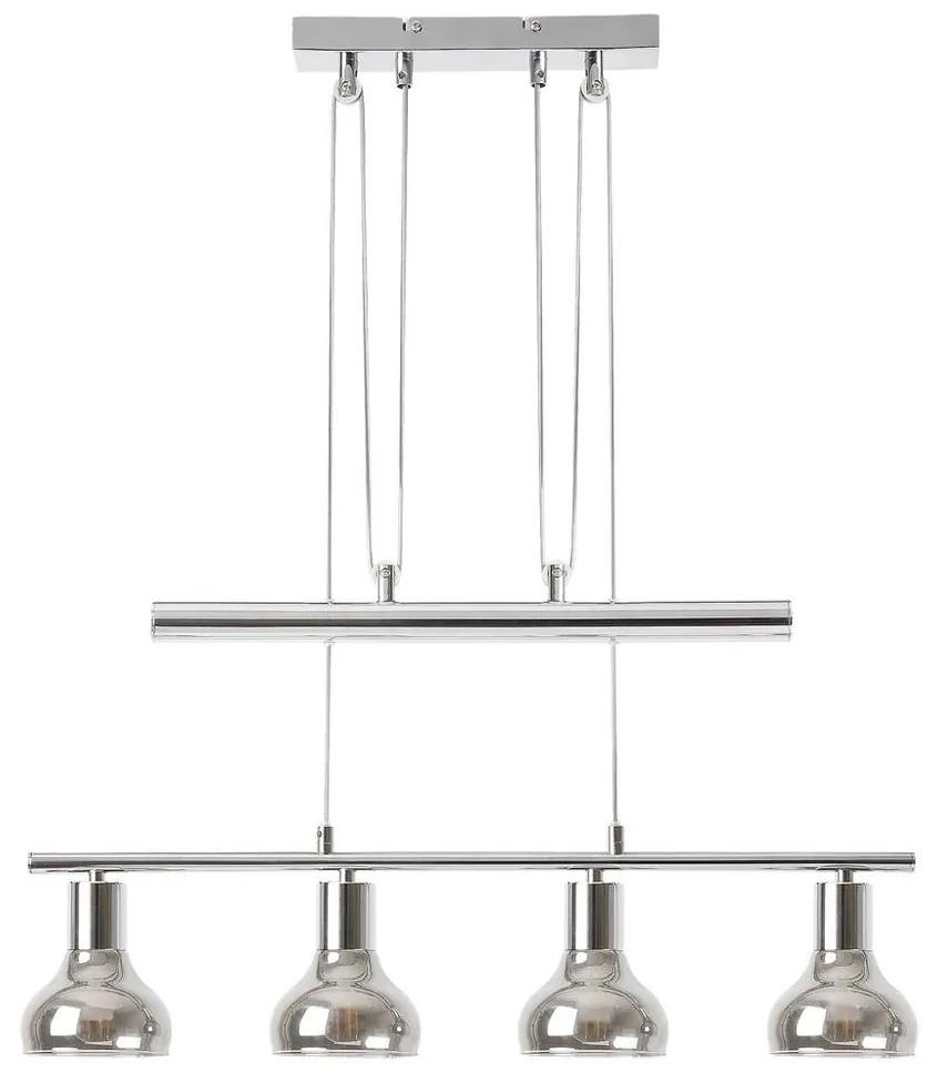 Rabalux Rabalux 5560 - Lustr na lanku HOLLY 4xE14/40W/230V lesklý chrom RL5560