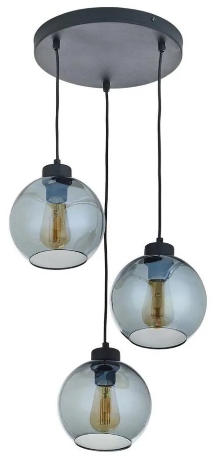 TK Lighting Lustr na lanku CUBUS 3xE27/60W/230V TK2819