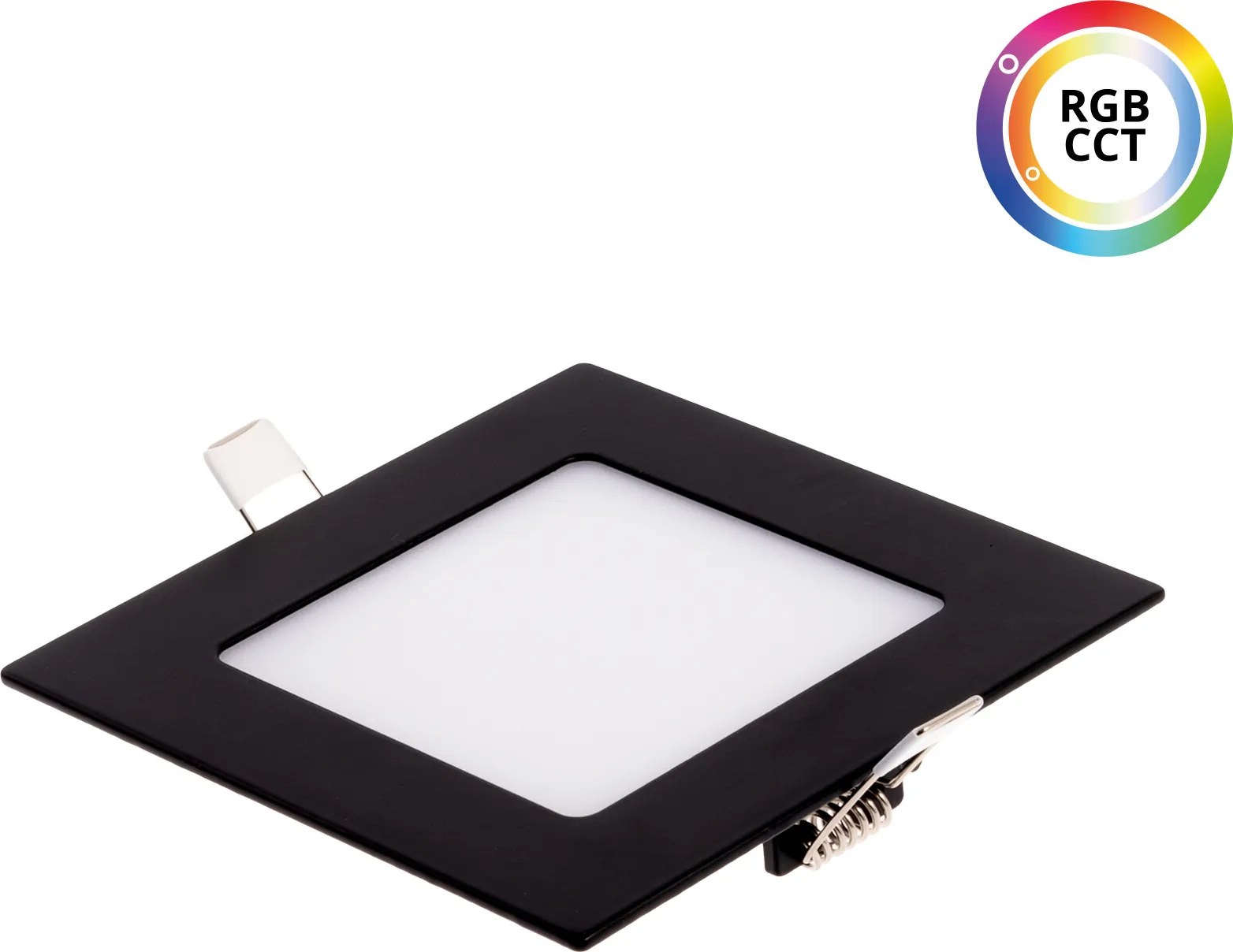 T-LED LED panel 24V 9W RGBCCT 24HB9 čtverec RGBCCT