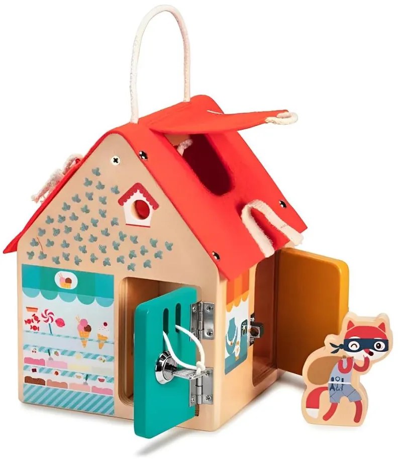 Lilliputiens domek se zámky