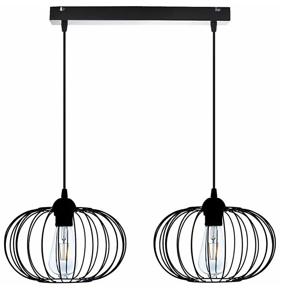 Belis Lustr na lanku BOCCA 2xE27/60W/230V BE0003