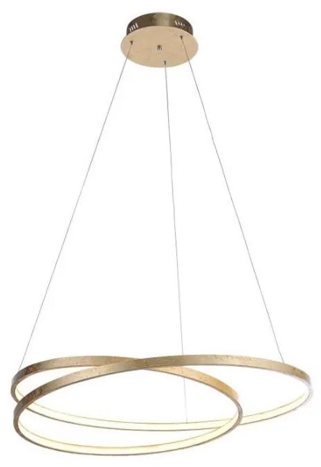Paul Neuhaus Paul Neuhaus 2474-12 - LED Stmívatelný lustr na lanku ROMAN LED/40W/230V zlatá W1753