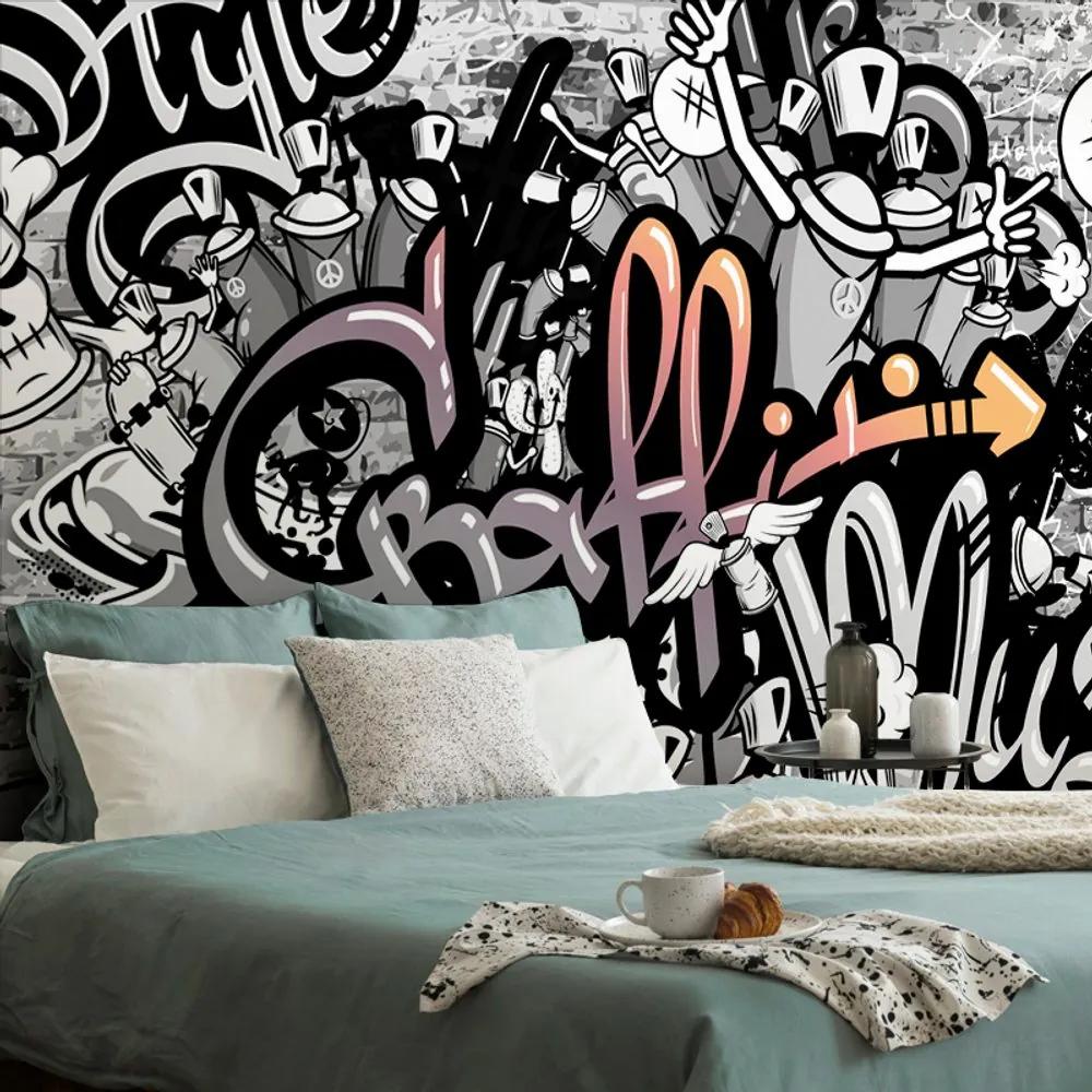 Tapeta moderní graffiti umění