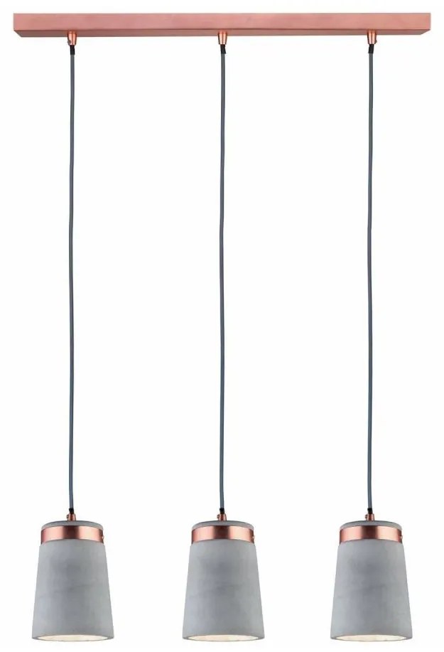 Paulmann Paulmann 79626 - 3xE27/20W Lustr na lanku NEORDIC STIG 230V W2990