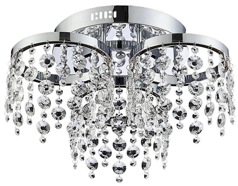 Luxera LUXERA 64394 - LED Křišťálový přisazený lustr ERATTO 3xLED/11W/230V 64394